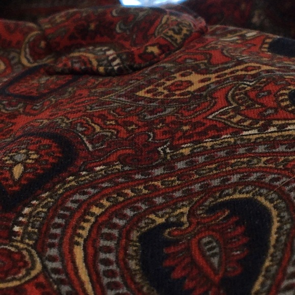 Vintage 1970s Paisley Top Blouse by TEMPTATION - Picture 12 of 13